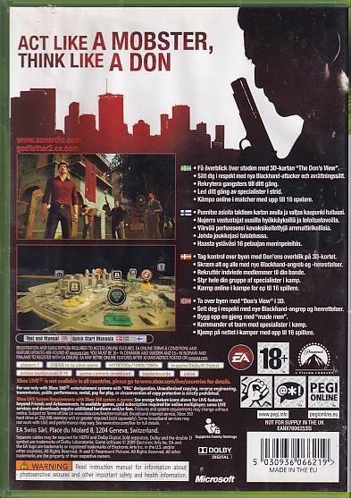 The Godfather II - XBOX 360 (B Grade) (Genbrug)